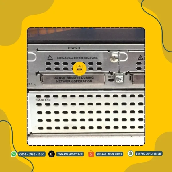 Cisco 2900 Series 2911 Integrated Router (ISR G2) 3 Gigabit Ethernet 10/100/1000Mbps - Image 4