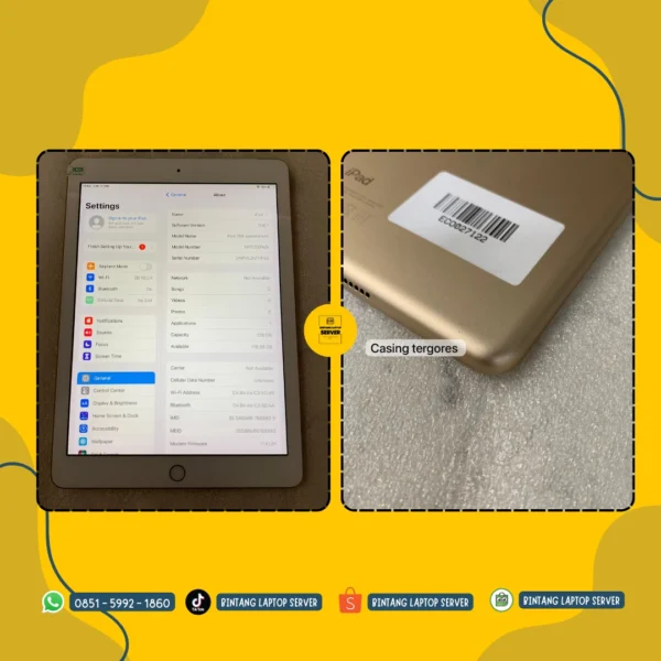 iPad 5th Gen 2017 RAM 128GB GOLD - Image 2