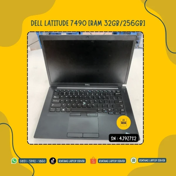 Dell Latitude 7490 | Core i5 1.70GHz Gen 8 | RAM 32GB | SSD 256GB | 14" FHD | Grade C