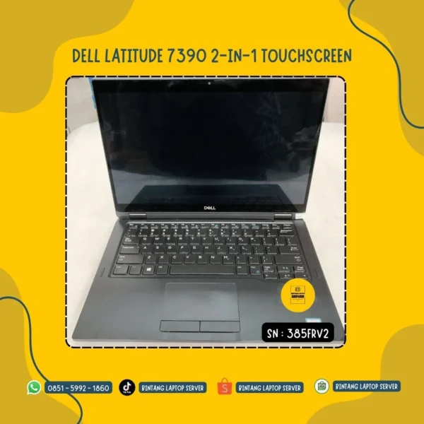 Dell Latitude 7390 2-in-1 Core i7 Gen 8 | RAM 16GB / 256GB | 13.3" Touchscreen | Ex Kantor
