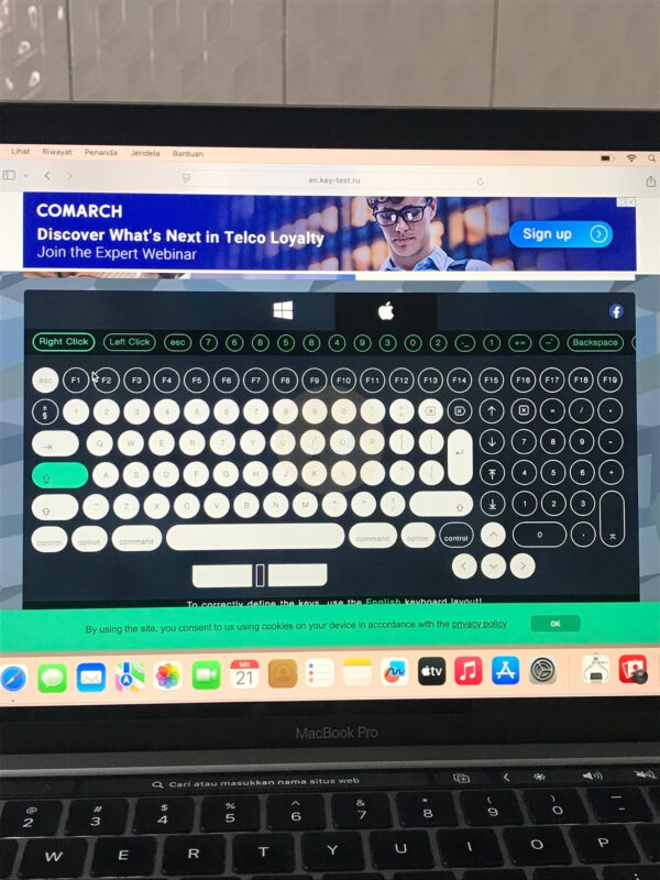 MACBOOK PRO 13 INCH 2020 M1 8/256GB SECOND FULLSET [LIKE NEW] - Image 3