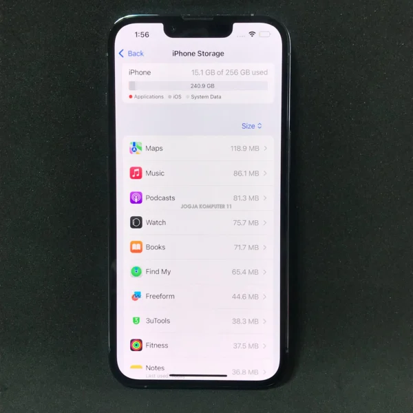 iPhone 13 Pro 256Gb Sierra Blue Grade B, Mulus, Murah, Unit Only - Image 2
