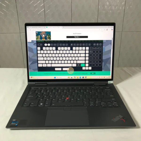 Laptop Touchscreen 2-in-1 dengan RAM Gede! Lenovo Thinkpad X1 Yoga Gen 6 Core i7 Gen 11 RAM 16GB/512GB Grade C - Image 7