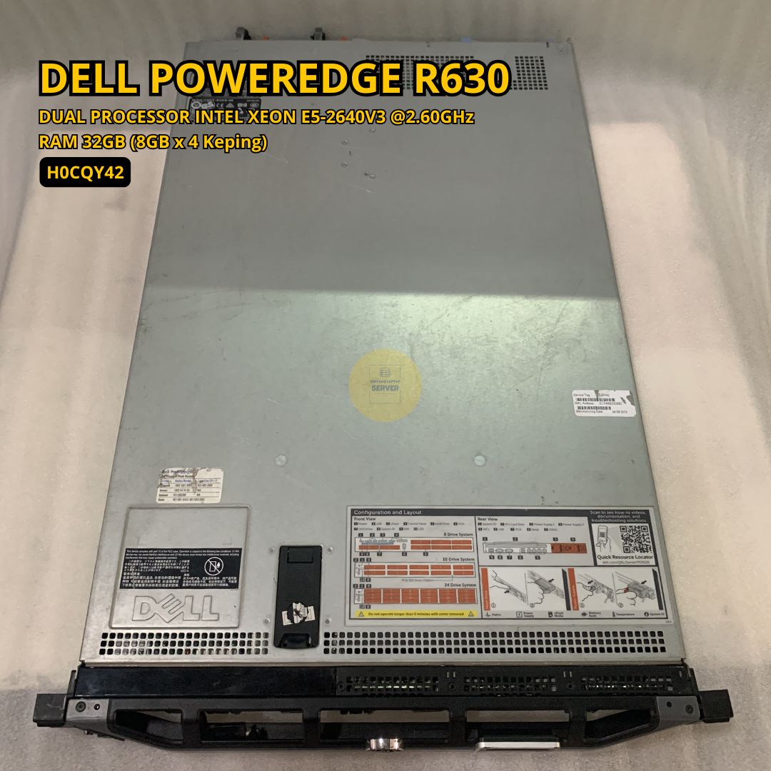 Server Dell R630 E5-2640V3