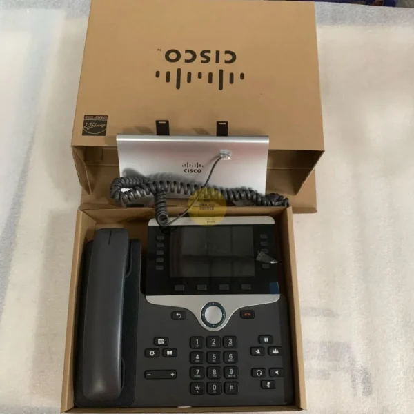Cisco IP Phone CP-8851, Telepon Kantor IP PoE, 5 Line Key, Bluetooth, USB Port - Image 6