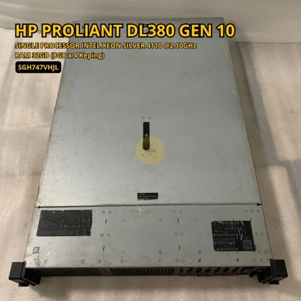 HP Proliant DL380 Gen10 Single Processor Silver 4110