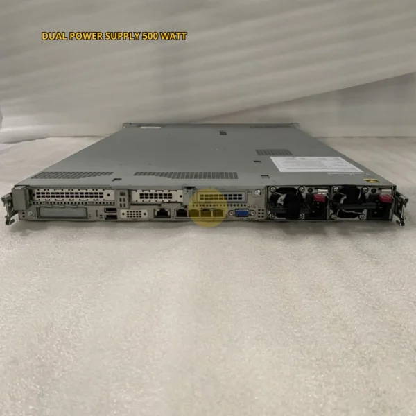 Server HP DL360 Gen10 (Power Supply & Ports)