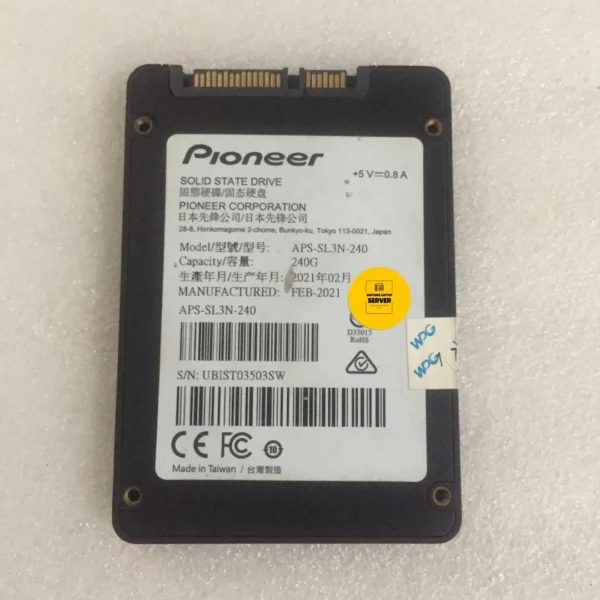 SSD APS-SL3N-240 Pioneer 240GB SATA III 6Gbps 2,5inch