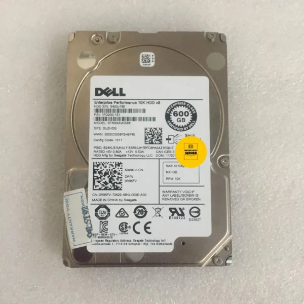 Hardisk Dell 600GB ST600MM0088 10K RPM SAS 12Gbps SFF