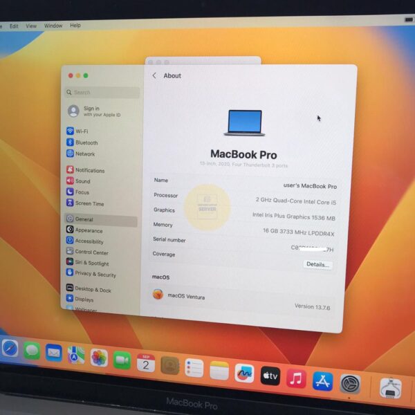 MacBook Pro A2251 (2020) – Intel Core i5 Gen 10, 16GB/512GB – Touch Bar & Touch ID - Image 6