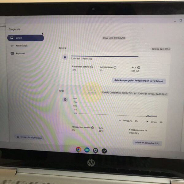 HP Chromebook x360 14 G1 – Core i5 Gen 8, RAM 8GB/64GB, Tablet Mode Touchscreen - Image 3