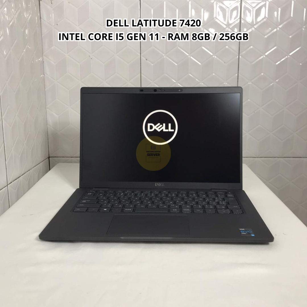 Laptop Profesional 4Jutaan Dell Latitude 7420 Core i5 Gen 11 - RAM 8GB/256GB