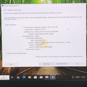 Laptop 2Jutaan Thinkpad L390 Core i5 Gen 8 – RAM 8GB/256GB Cocok untuk Mahasiswa