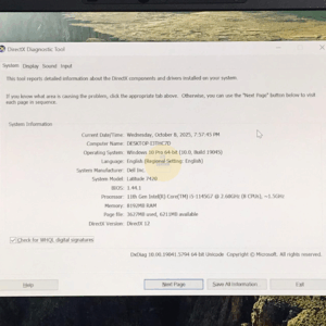 Laptop Profesional 4Jutaan Dell Latitude 7420 Core i5 Gen 11 – RAM 8GB/256GB