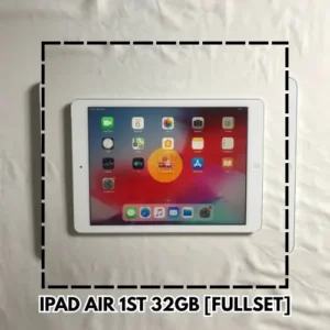 iPad Air 1st 32GB Silver Ex iBox Fullset | Wifi + Cellular [New Open Box]