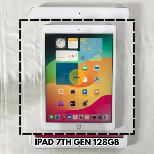 iPad 7th Gen 128GB Silver | Ex iBox | Unit Only