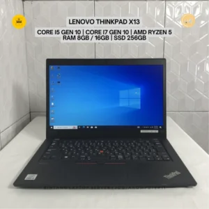 Lenovo ThinkPad X13 AMD Ryzen 5 / Intel Core i5 & i7 Gen 12 RAM 8GB / 16GB SSD 256GB Laptop Bisnis Premium Ringan