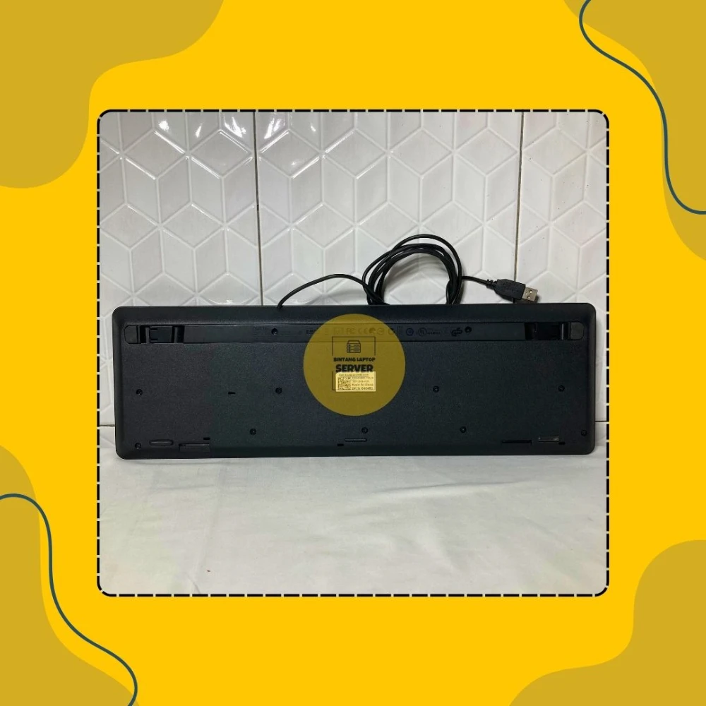 Dell SK-8120 Original USB Keyboard Full Size 104 Keys Wired Keyboard PC Desktop Laptop - Image 2