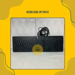 HP PH0U Original USB Slim Keyboard Full Size Wired Keyboard PC Desktop Laptop