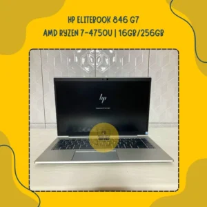 HP EliteBook 845 G7 Ryzen 7 Pro 4750U RAM 16GB SSD 256GB FHD 14 Inch Laptop Bisnis Premium