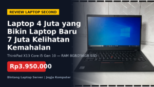 Laptop 4 Juta yang Bikin Laptop Baru 7 Juta Kelihatan Kemahalan